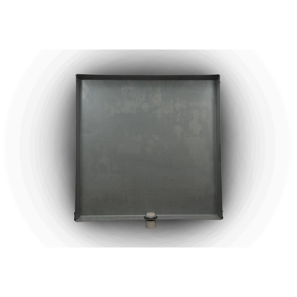 The Square Water Heater Pan with Detachable Front (36 x 36 x 2-1/2) 