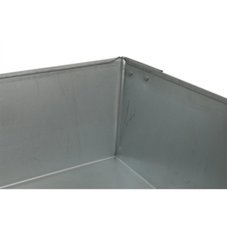 24″ x 24″ x 6” Square Water Heater Drain Pan with 1″ Adapter